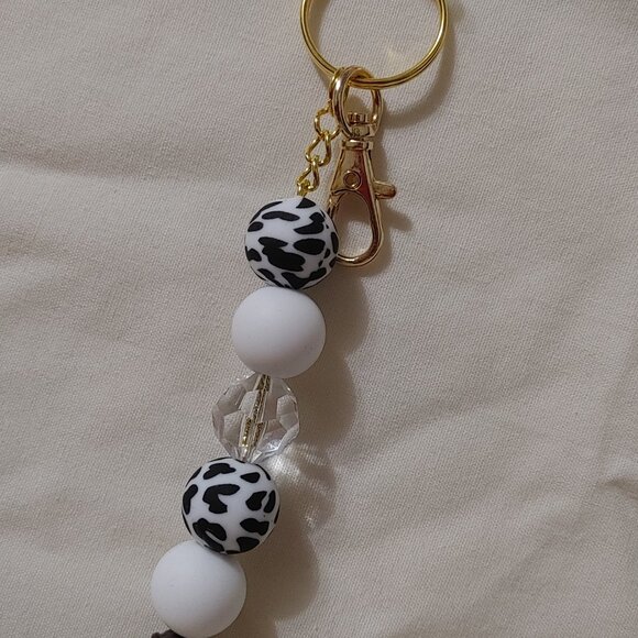 Princess Leia Beaded Keychain, Bag Charm - Star Wars - Handcrafted - Picture 3 of 4